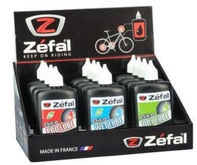ZEFAL LUBES COUNTER DISPLAY - 4 x PRO LUBE, 4 x WET LUBE, 4 x DRY LUBE Fahrrad ÖL