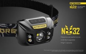 NITECORE NU32 USB-Aufladbare Stirnlampe