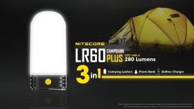 NITECORE LR60 USB-C CAMPING LATERNE mit Power Bank Funktion