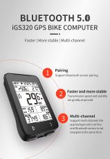 iGPSPORT iGS320 GPS FAHRRADCOMPUTER