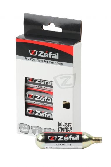 ZEFAL CO2 CARTRIDGE/PATRONEN 6x16g threaded 