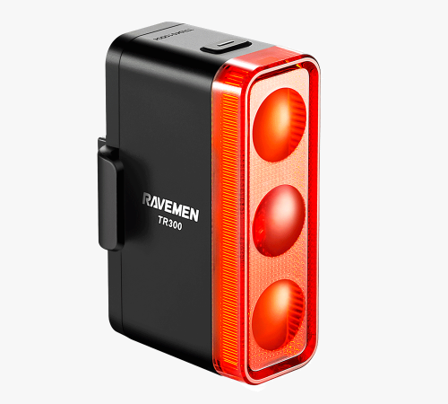 RAVEMEN TR300 USB rear bike light 300lm