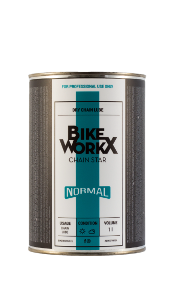 BikeWorkx Chain Star Normal - Kettenschmiermitte Kanister - 1000ml