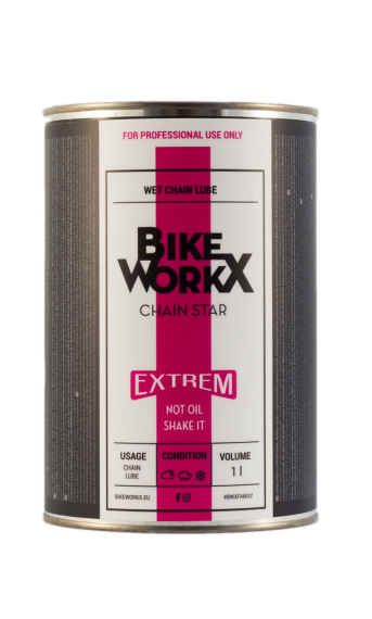 BikeWorkx Chain Star Extrem - chain lubricant- can - 1000ml