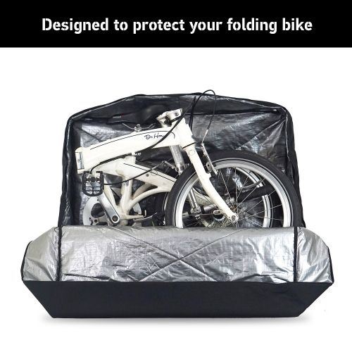 VINCITA SOFT TRANSPORT BAG FOR FOLDING BIKE ALL TYPES WITH WHEELS