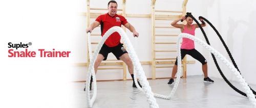 BATTLING ROPE-SUPLES SNAKE TRAINER lLeicht