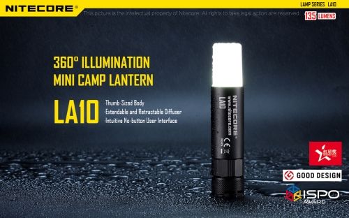 NITECORE LA10 Camping Laterne 1xAA