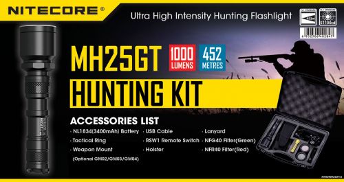 NITECORE MH25GT HUNTING SET