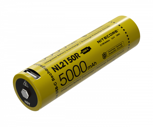 NITECORE NL2150R type 21700 USB-C Akku 5000mAh