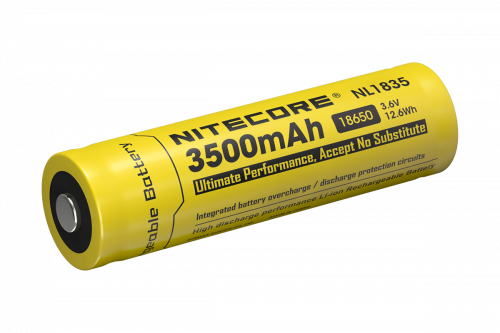 NITECORE NL1835 type 18650 Li-Ion Akku 3500mAh