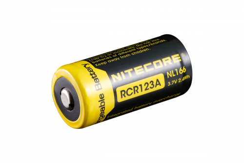 NITECORE NL166 RCR123A Li-Ion Battery