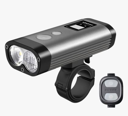 RAVEMEN PR2000  LED USB Fahrradlicht 2000 lm