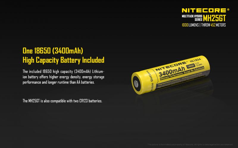 Nitecore mh25gt shop