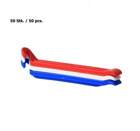 ZEFAL DP20  tyre levers 50x3pcs  BULK white-red-blue