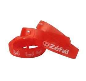 ZEFAL SOFT PVC RIM TAPES - Red - 26'' 18mm by pair