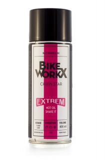 BikeWorkx Chain Star Extrem - Kettenschmiermittel - Spray - 400ml
