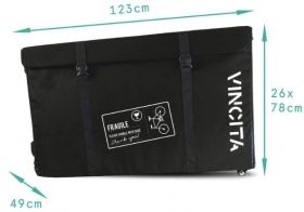 VINCITA SEMI HARD BIKE CASE WITH WHEELS