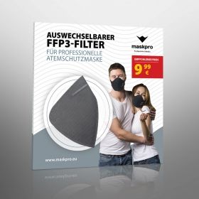 Respiratory FFP3 filter for MaskPro Mask