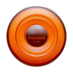 RAVEMEN CL05 USB rechargeable bike light 30lm with ambient light sensor