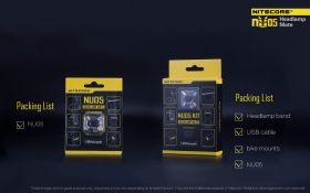 NITECORE NU05 KIT  USB Rechargable outdoor light