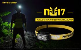 NITECORE NU17 - 130 Lumen Stirnlampe USB Wiederaufladbar