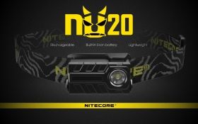 NITECORE NU20 360 Lumen USB wiederaufladbare Stirnlampe