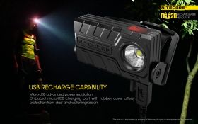 NITECORE NU20 360 Lumen USB Rechargable Headlight