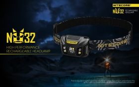 NITECORE NU32 USB Rechargable Headlight 