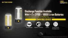 NITECORE LR60 USB-C CAMPING LATERNE mit Power Bank Funktion