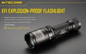 NITECORE EF1 EXPLOSIONGESCHÜTZE TASCHENLAMPE