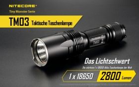 NITECORE TM03 TINY MONSTER USB TASCHENLAMPE