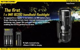 NITECORE EC11 EXPLORER SERIES USB FLASHLIGHT 900lm 