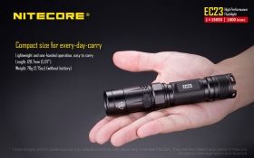 NITECORE EC23 EXPLORER SERIES USB TASCHENLAMPE 1800 Lm