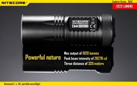 NITECORE EA41 EXPLORER SERIES 4xAA FLASHLIGHT 1020 Lm