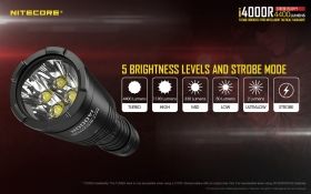 NITECORE i400R INTELLIGENT SERIES FLASHLIGHT 4400 Lm