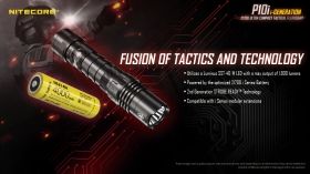 NITECORE P10i PRECISE TACTICAL USB FLASHLIGHT 1800lm