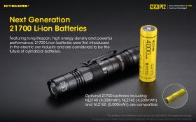 NITECORE P12 NEW PRECISE USB TACTICAL TASCHENLAMPE 1200lm