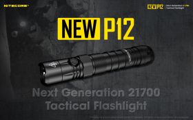 NITECORE P12 NEW PRECISE USB TACTICAL TASCHENLAMPE 1200lm