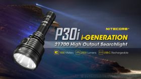 NITECORE P30i USB-C PRECISE TACTICAL TASCHENLAMPE 2000lm 