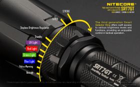 NITECORE SRT7GT USB SMART RING TACTICAL TASCHENLAMPE