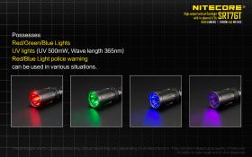 NITECORE SRT7GT USB SMART RING TACTICAL FLASHLIGHT 