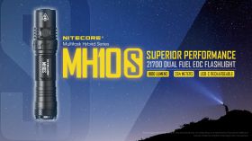 NITECORE MH10S MULTI TASK HYBRID USB TASCHENLAMPE 1800lm