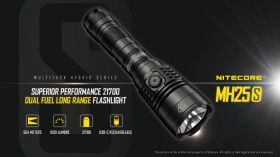 NITECORE MH25S MULTITASK HYBRID TACTICAL TASHENLAMPE 1800lm