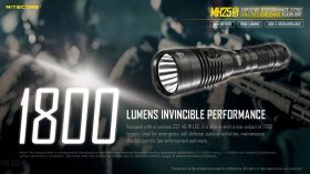 NITECORE MH25S MULTITASK HYBRID TACTICAL TASHENLAMPE 1800lm