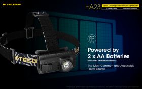 NITECORE HA23 HEADLAMP 250lm 2xAA