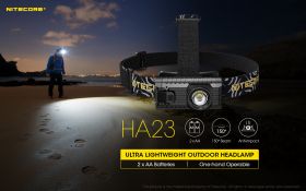 NITECORE HA23 HEADLAMP 250lm 2xAA