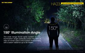 NITECORE HA23 HEADLAMP 250lm 2xAA