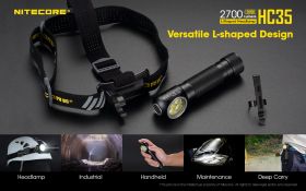 NITECORE HC35 USB KOPFLAMPE 2700lm