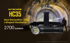 NITECORE HC35 USB KOPFLAMPE 2700lm