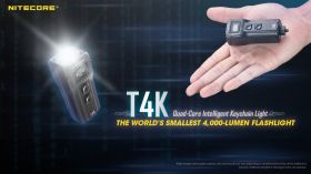 NITECORE T4K USB SCHLÜSEELBUNDLAMPE 4000lm